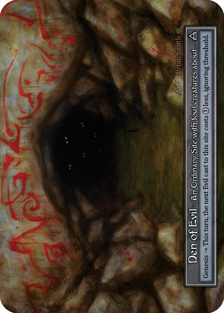 Den of Evil (Foil) [Gothic]
