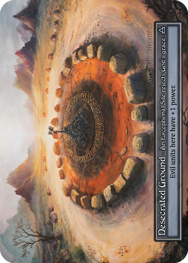 Desecrated Ground (Foil) [Gothic]