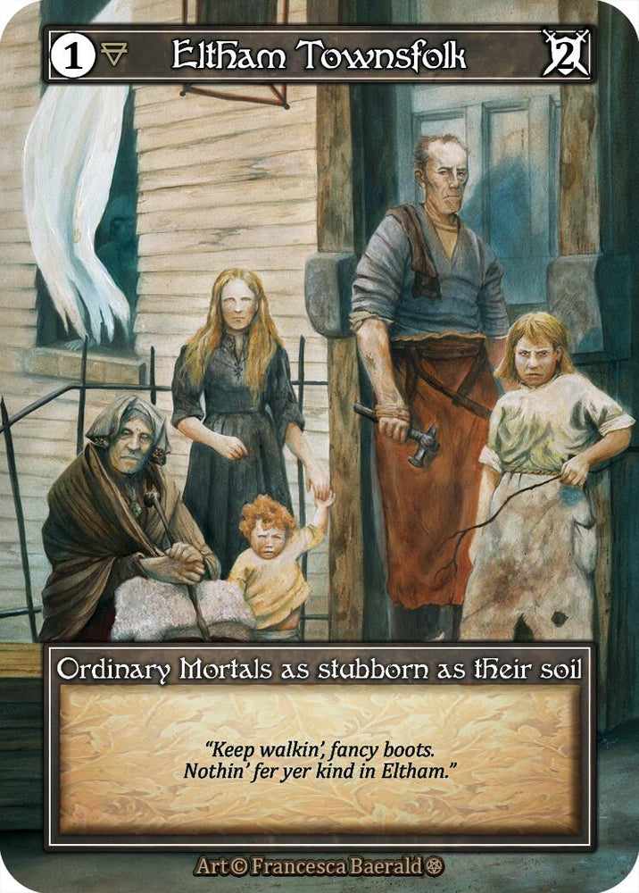 Eltham Townsfolk (Foil) [Gothic]