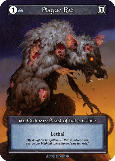Plague Rat (Foil) [Gothic]