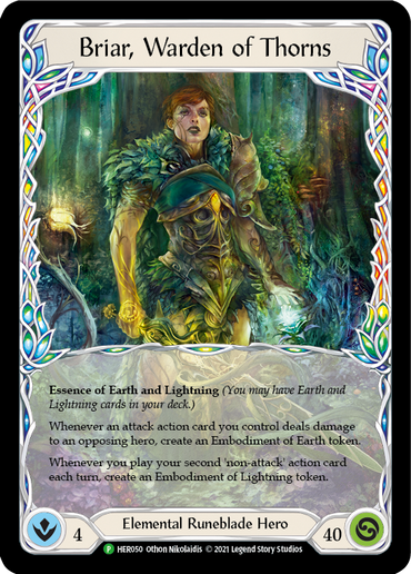 Briar, Warden of Thorns [HER050] (Promo)  Rainbow Foil