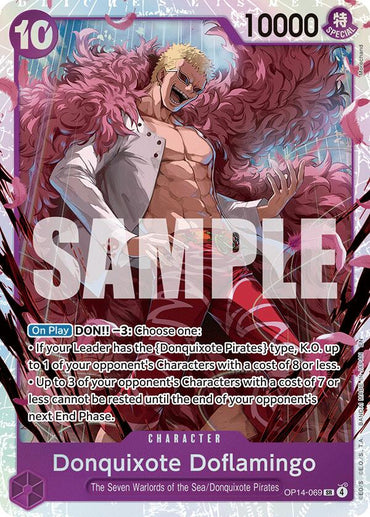 Donquixhote Doflamingo (OP14-069) [The Azure Sea's Seven]