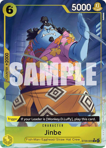 Jinbe (Full Art) [Starter Deck: Egghead]