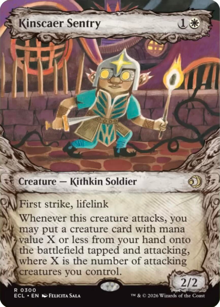 Kinscaer Sentry (Showcase) [Lorwyn Eclipsed]