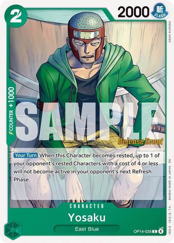 Yosaku [The Azure Sea's Seven Release Event Cards]
