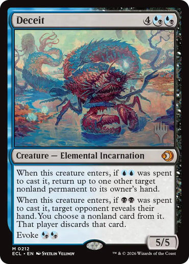 Deceit [Lorwyn Eclipsed Promos]