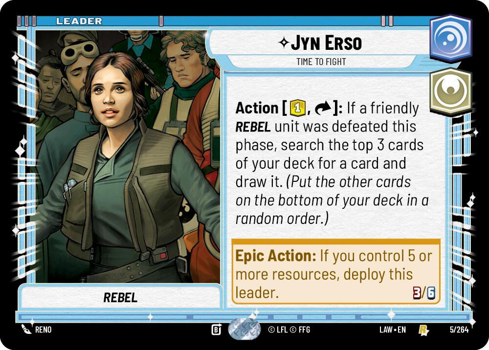Jyn Erso - Time to Fight (5/264) (5/264) [A Lawless Time]