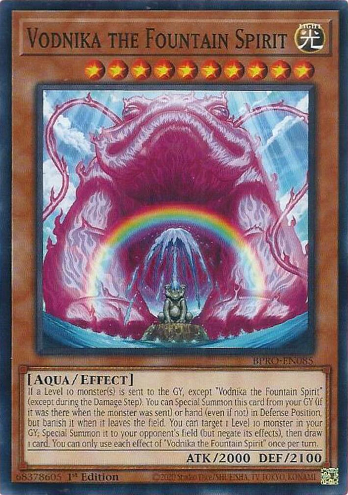 Vodnika the Fountain Spirit [BPRO-EN085] Common