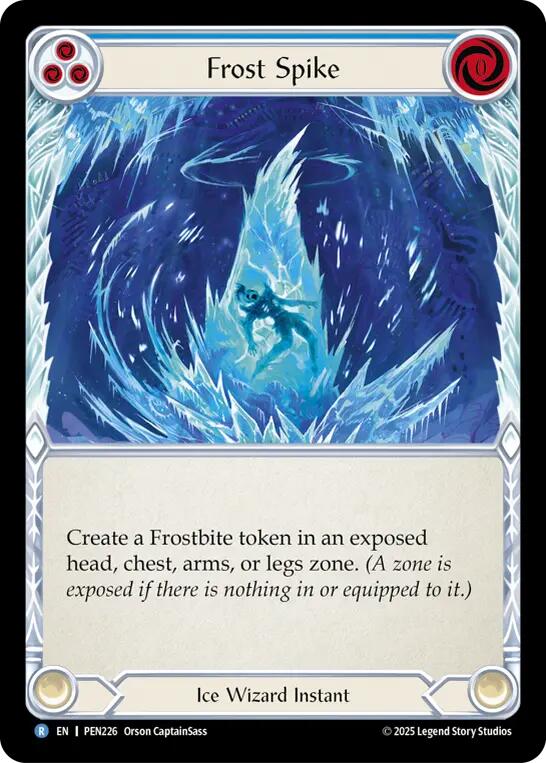 Frost Spike [PEN226] (Compendium of Rathe)