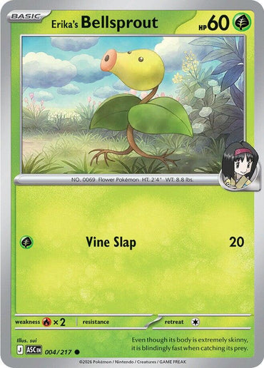Erika's Bellsprout (004/217) [Mega Evolution: Ascended Heroes]