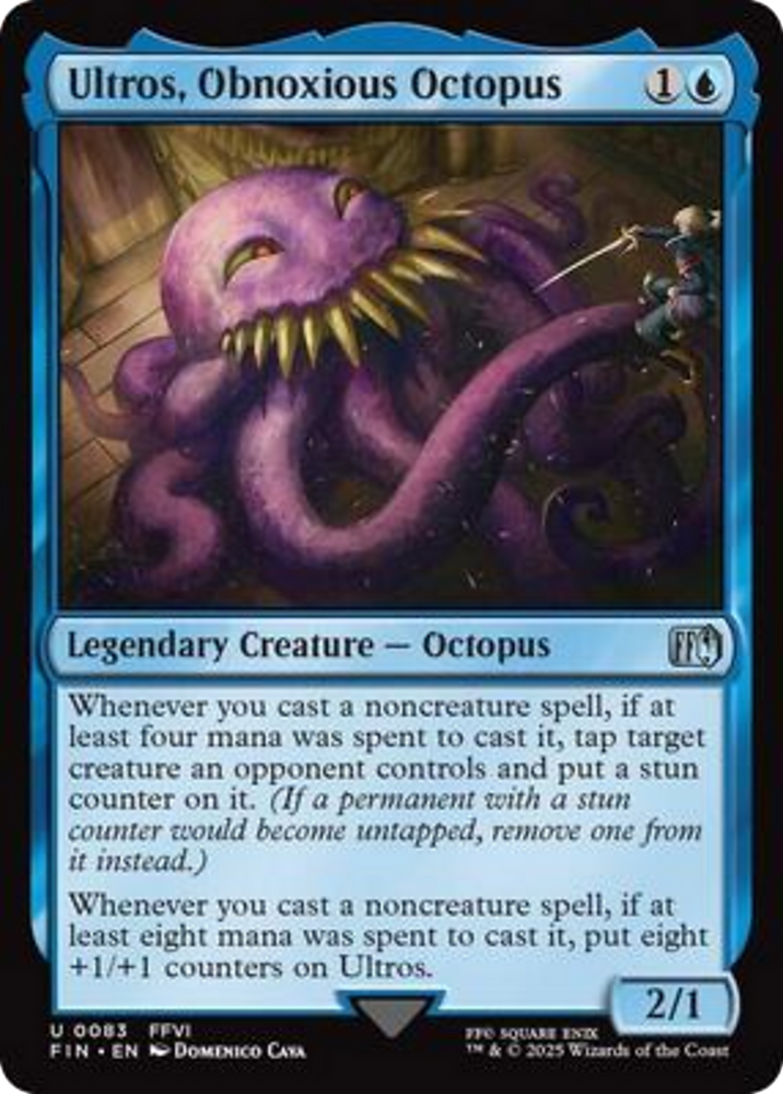 Ultros, Obnoxious Octopus [FINAL FANTASY]