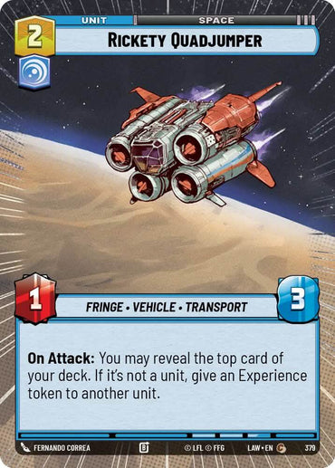 Rickety Quadjumper (379) (Hyperspace) (379) [A Lawless Time]