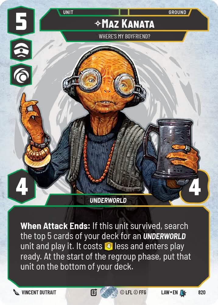 Maz Kanata - Where's My Boyfriend? (Prestige) (820) (820) [A Lawless Time]