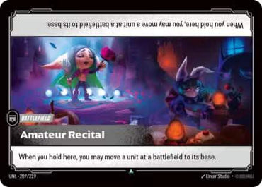 Amateur Recital
