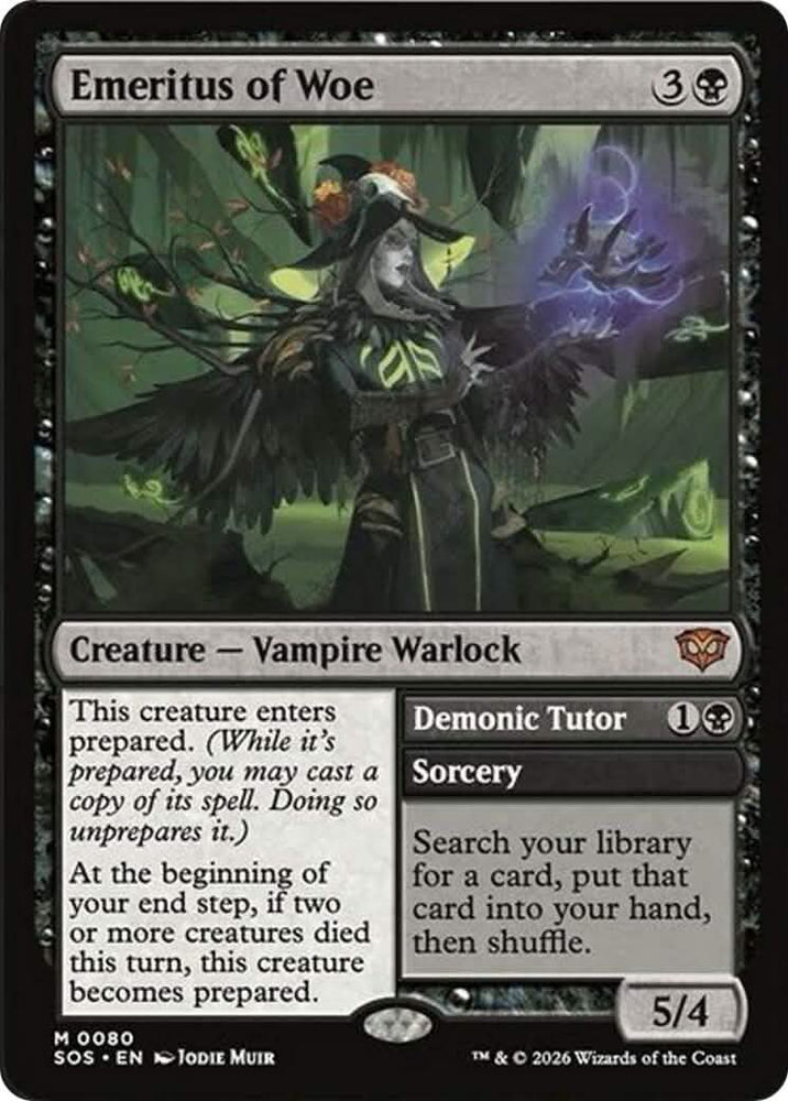 Emeritus of Woe [Secrets of Strixhaven]