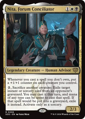 Nita, Forum Conciliator [Secrets of Strixhaven Promos]