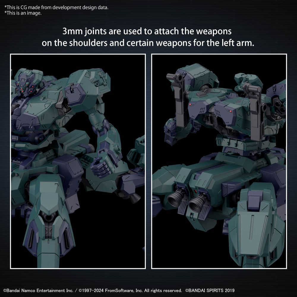 30MM ARMORED CORE FIRES OF RUBICON BALAM INDUSTRIES BD-011 MELANDER LIGER TAIL