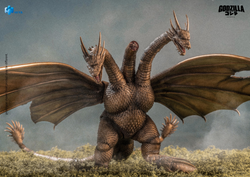 EXQUISITE BASIC SERIES NONE SCALE 10 INCH GODZILLA VS. KING GHIDORAH KING GHIDORAH BATTLE DAMAGED VER. ACTION FIGURE