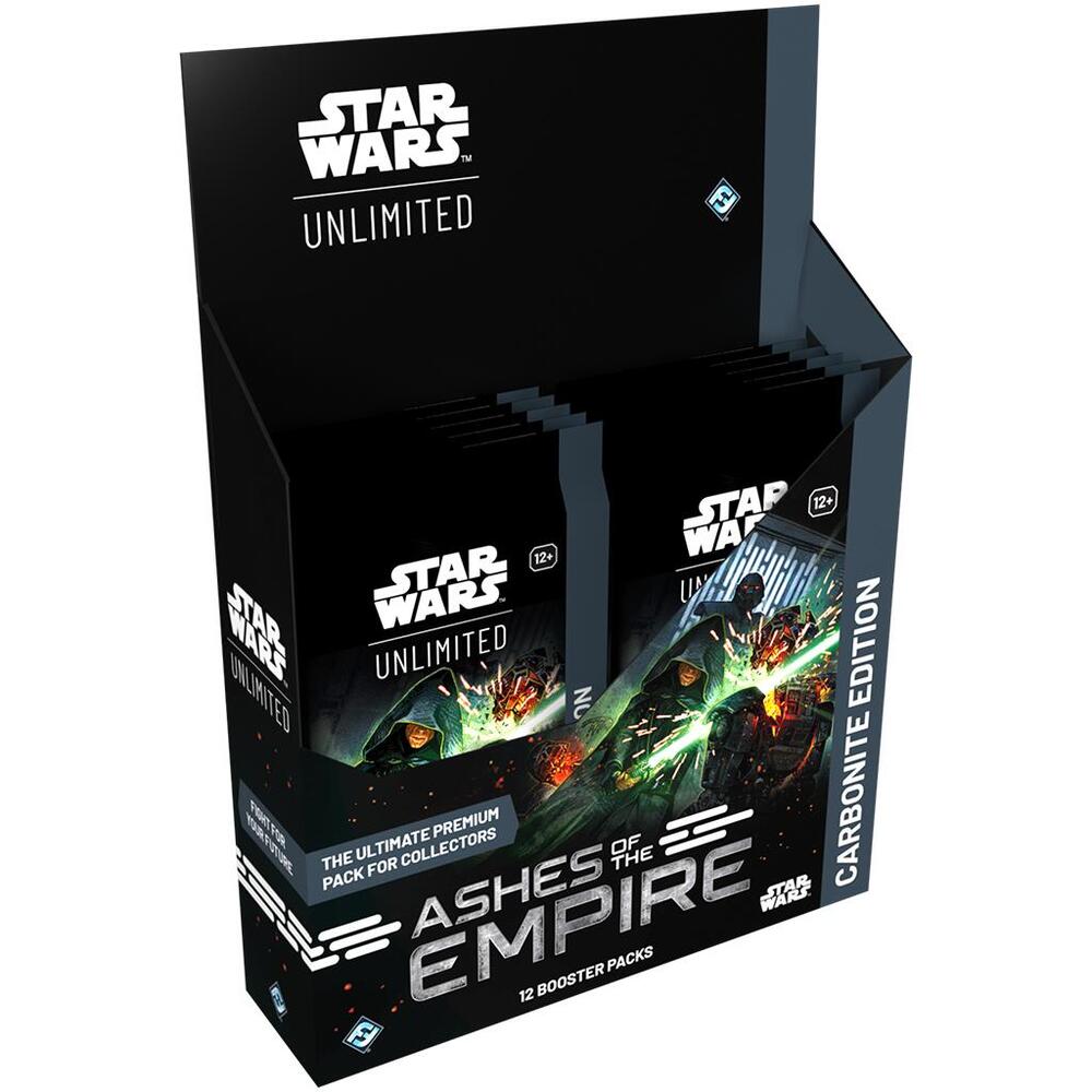 STAR WARS UNLIMITED ASHES OF THE EMPIRE CARBONITE BOOSTER BOX PRE ORDER ^ JULY 17