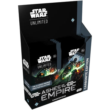 STAR WARS UNLIMITED ASHES OF THE EMPIRE CARBONITE BOOSTER BOX PRE ORDER ^ JULY 17