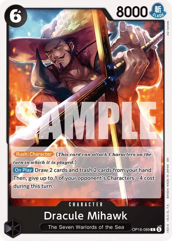 Dracule Mihawk [The Time of Battle]