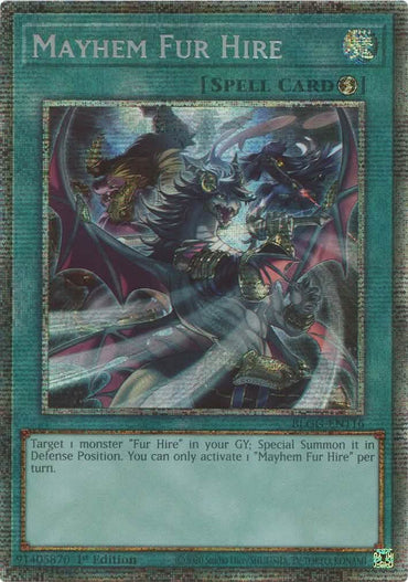 Mayhem Fur Hire (Starlight Foil) [BLGG-EN116] Starfoil Rare
