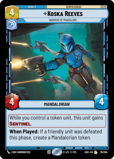 Koska Reeves - Warrior of Mandalore (79/264) (79/264) [Ashes of the Empire]