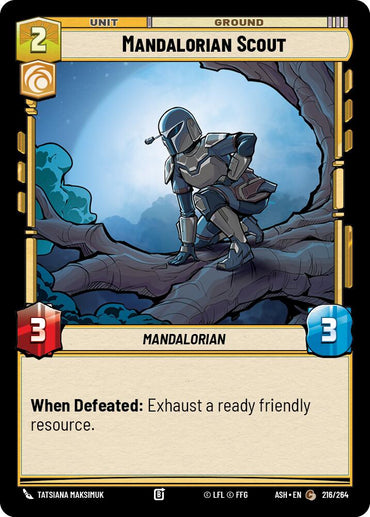 Mandalorian Scout (216/264) (216/264) [Ashes of the Empire]