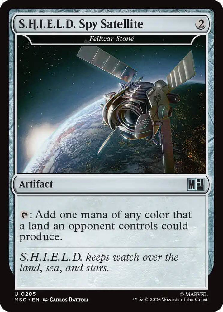 S.H.I.E.L.D. Spy Satellite - Fellwar Stone (Surge Foil) [Marvel Super Heroes Commander]