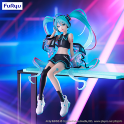 Hatsune Miku Noodle Stopper Figure -Neon Cyber-