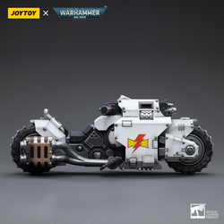 Joy Toy White Scars Raider-pattern Combat Bike