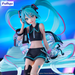 Hatsune Miku Noodle Stopper Figure -Neon Cyber-