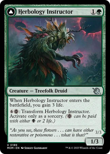 Herbology Instructor // Malady Invoker [March of the Machine]