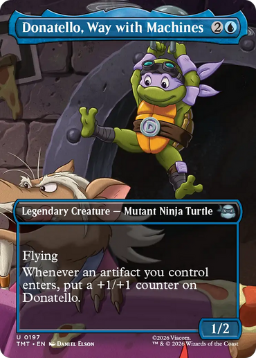 Donatello, Way with Machines (Borderless) [Teenage Mutant Ninja Turtles]