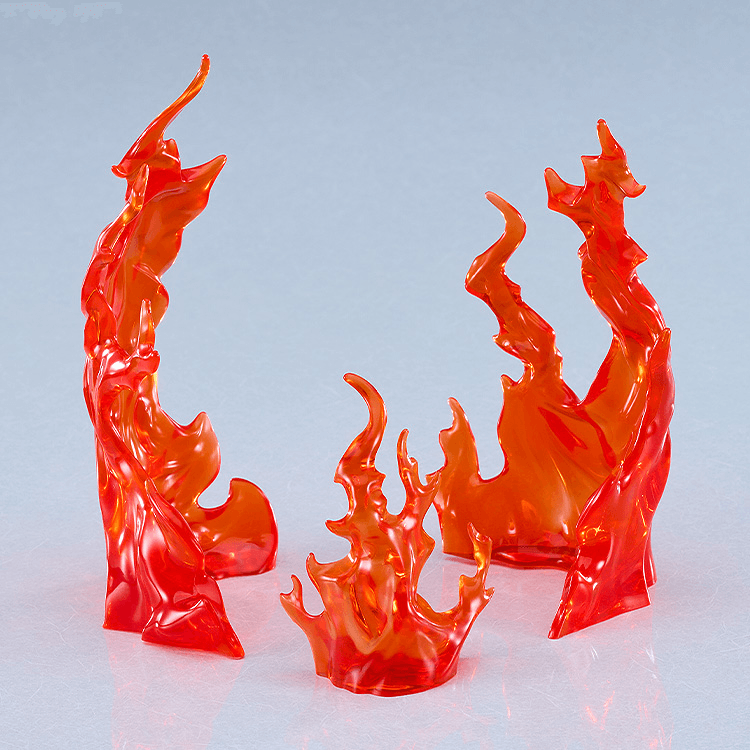 THE SIMPLE EFFECT FLAMES: RED