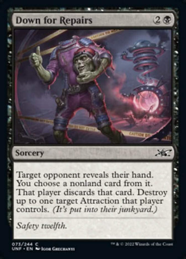 Down for Repairs [Unfinity]