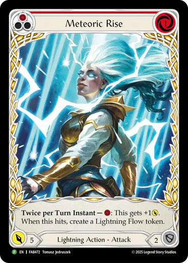 Meteoric Rise [FAB472] (Promo)  Rainbow Foil
