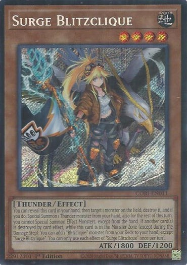 Surge Blitzclique [CORI-EN011] Secret Rare