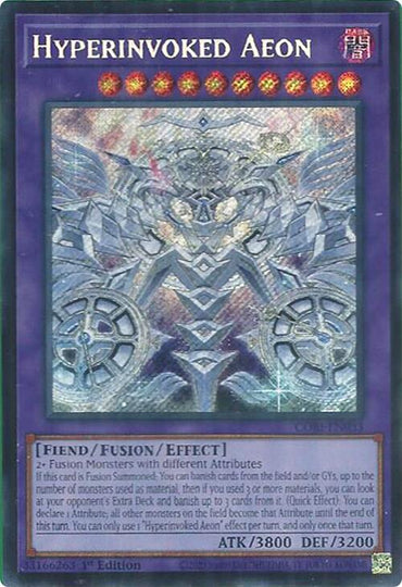 Hyperinvoked Aeon [CORI-EN033] Secret Rare