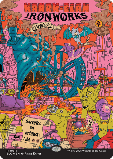 Krark-Clan Ironworks (Halo Foil) [Secret Lair Countdown Kit]