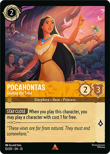 Pocahontas - Guiding the Tribe (12/207) [Attack of the Vine!]