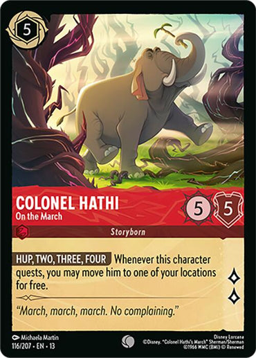 Colonel Hathi - On the March (116/207) [Attack of the Vine!]