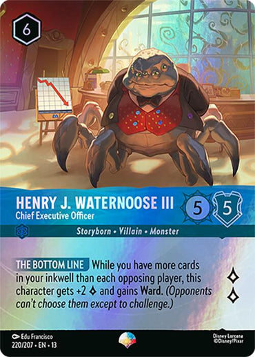 Henry J. Waternoose III - Chief Executive Officer (Epic) (220/207) [Attack of the Vine!]