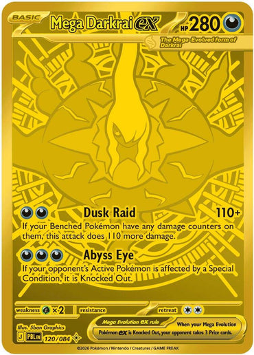 Mega Darkrai ex (120/084) [Mega Evolution: Pitch Black]