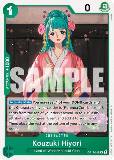 Kouzuki Hiyori [Starter Deck: GREEN Roronoa Zoro]