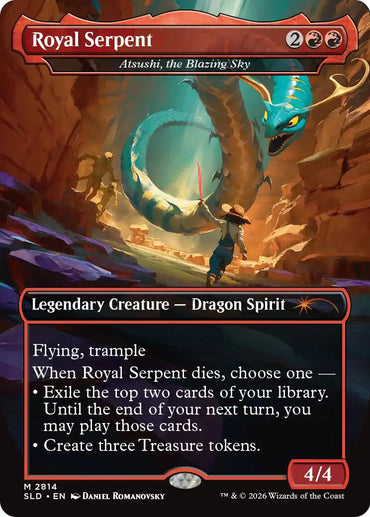 Royal Serpent - Atsushi, the Blazing Sky [Secret Lair Drop Series]