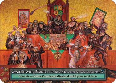 Overflowing Court (Foil) [Dust Reward Promos]