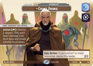 Count Dooku - Offering Aid (133) (133) [Galactic Championship 2026]