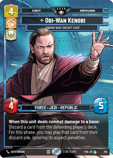 Obi-Wan Kenobi - Finding What Doesn't Exist (149) (Prize Wall) (149) [Galactic Championship 2026]