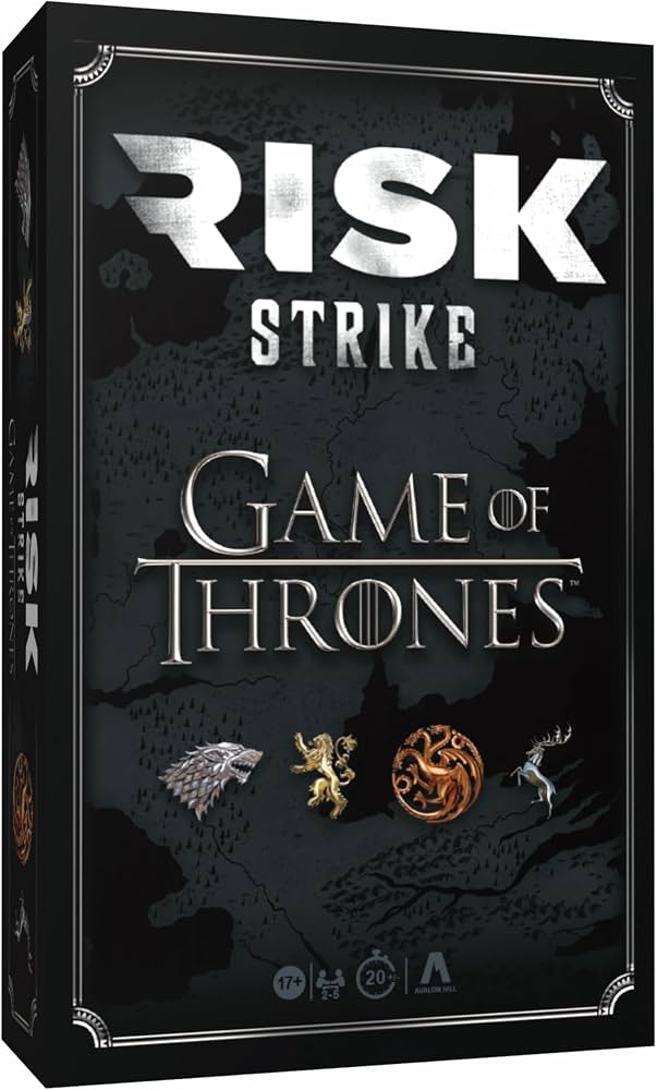 RISK STRIKE GAME OF THRONES CARD GAME